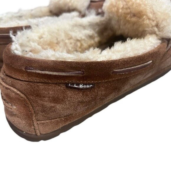 L.L. Bean Wicked Good Moccasin Slippers - Picture 4 of 12